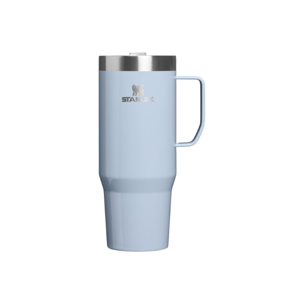 STANLEY The Everyday Suburban Mug | 30 oz | Drink Through Lid | Cup for Coffee, Tea and Drinks | Insulated Stainless Steel Coffee Mug | BPA-Free | Blue Dream Gloss