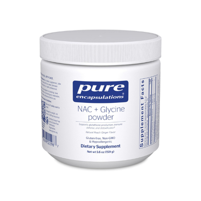 Pure Encapsulations NAC + Glycine Powder, 5.6 oz
