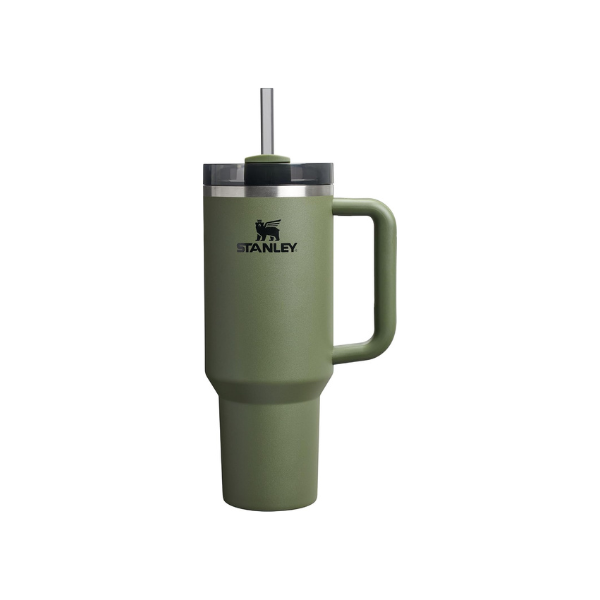 STANLEY Quencher H2.0 Flow State Tumbler, 40 oz, Dried Pine