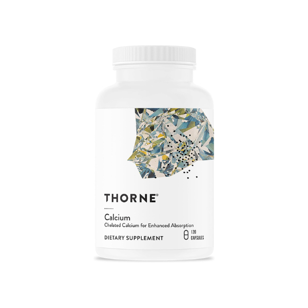 THORNE Calcium, Chelated DiCalcium Malate Supplement, 120 Capsules