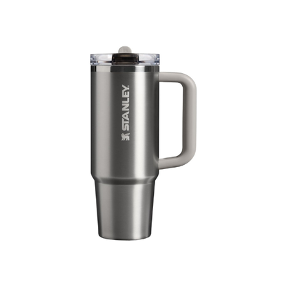 STANLEY Quencher ProTour Flipstraw Tumbler, 30 oz, Stainless Steel Ash