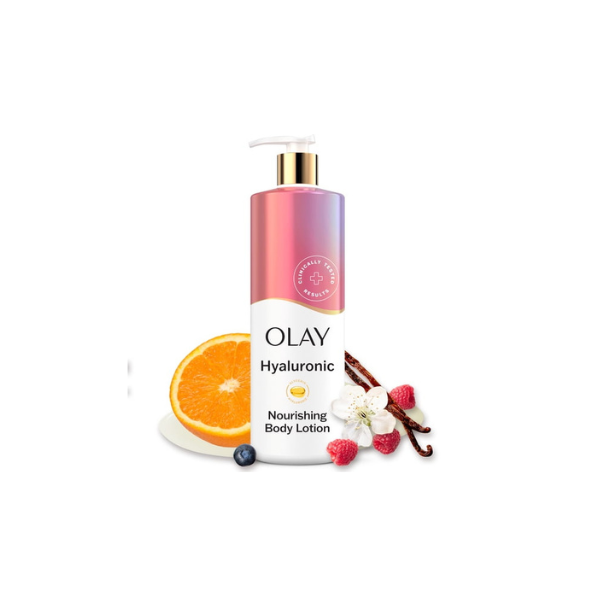 Olay Premium Hyaluronic Body Wash and Hydrating Body Lotion