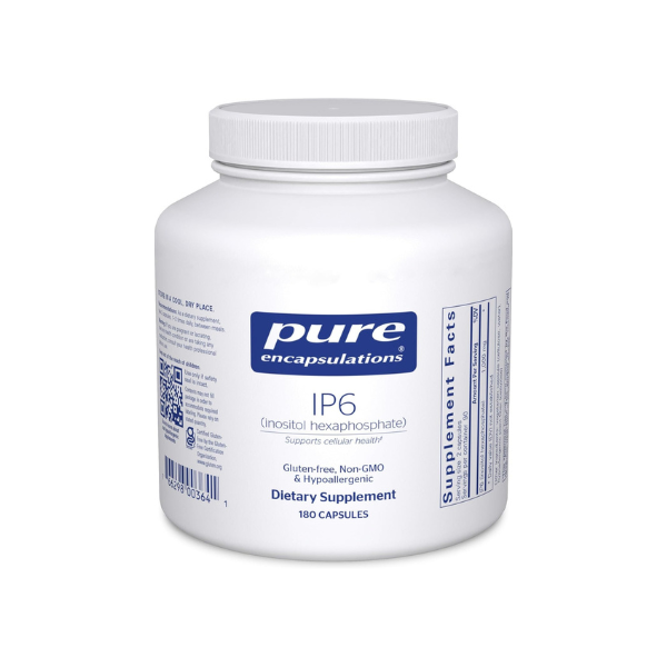 Pure Encapsulations IP6 (Inositol Hexaphosphate), 180 Capsules