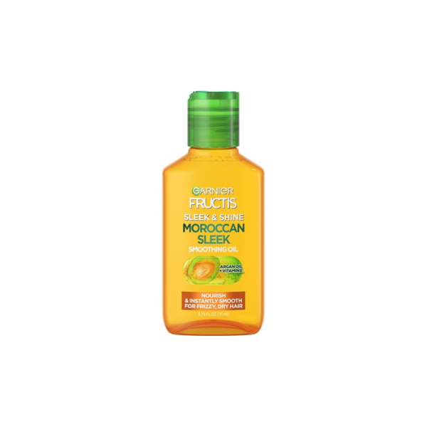 Garnier Fructis Sleek & Shine Moroccan Sleek Smoothing Conditioning Oil for Dry Hair, 3.75 fl oz