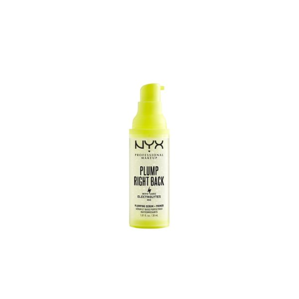 NYX Professional Makeup Plumping Makeup Primer, Infused with Electrolytes, 1 ct.