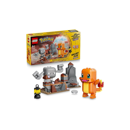 LEGO Pokémon SMART Play: Charmander and Geodude's Cavern Clash 72157