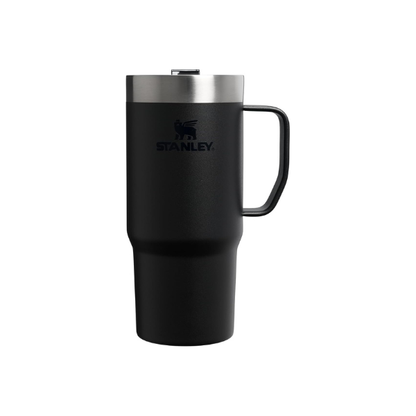 STANLEY The Everyday Suburban Mug | 16 oz | Drink Through Lid | Cup for Coffee, Tea and Drinks | Insulated Stainless Steel Coffee Mug | BPA-Free | Black 2.0