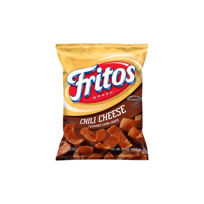 Fritos Corn Chips Chili Cheese Flavored Snack Chips, 9.25 Ounce Bag