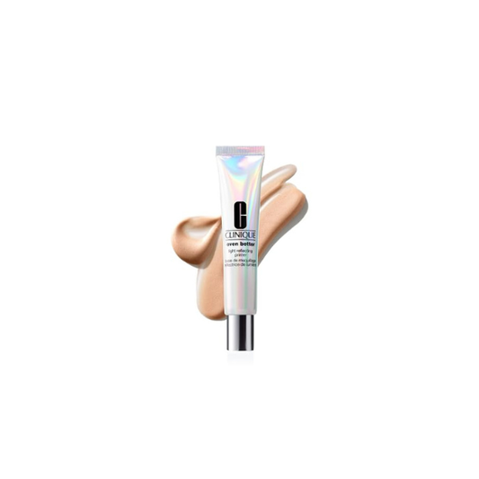 Clinique Even Better Light Reflecting Face Primer With Vitamin C + Hyaluronic Acid For All Skin Types | Hydrating, Lightweight + Illuminating Finish