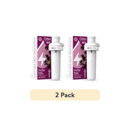 (2 pack) Cirkul GoSip Black Cherry Flavor Cartridge, Drink Mix, 1-Pack