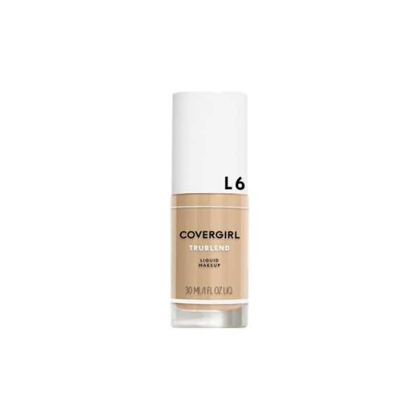 COVERGIRL TruBlend Oil-free Liquid Foundation, L-6 Buff Beige, 1 fl oz