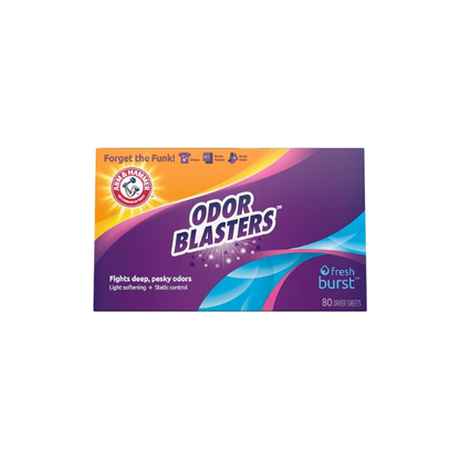 Arm & Hammer Odor Blaster Sheets Fresh Burst 80ct