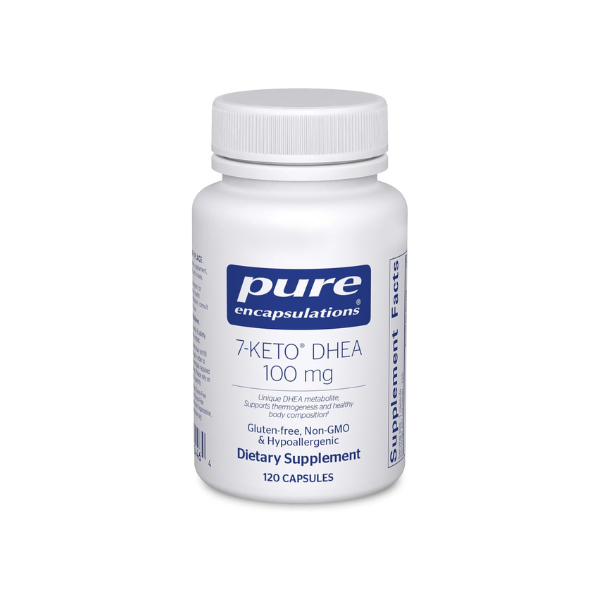 Pure Encapsulations 7-Keto DHEA 100 mg, 120 Capsules