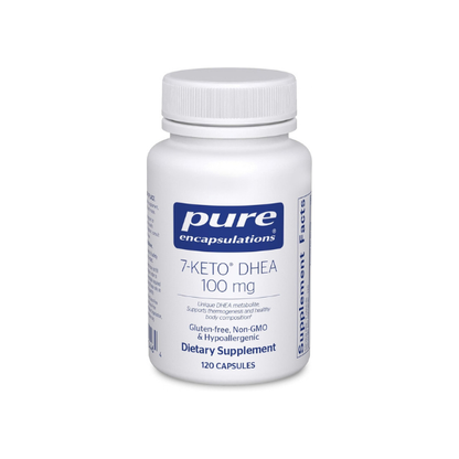 Pure Encapsulations 7-Keto DHEA 100 mg, 120 Capsules