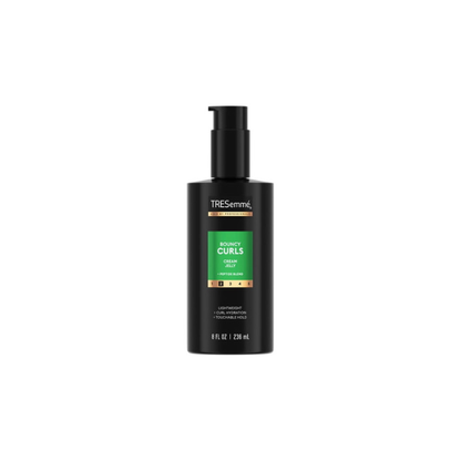 TRESemmé Styling Aid for Lightweight + Curl Hydration + Touchable Hold Bouncy Curls with Peptide Blend, 8 fl oz 1 count
