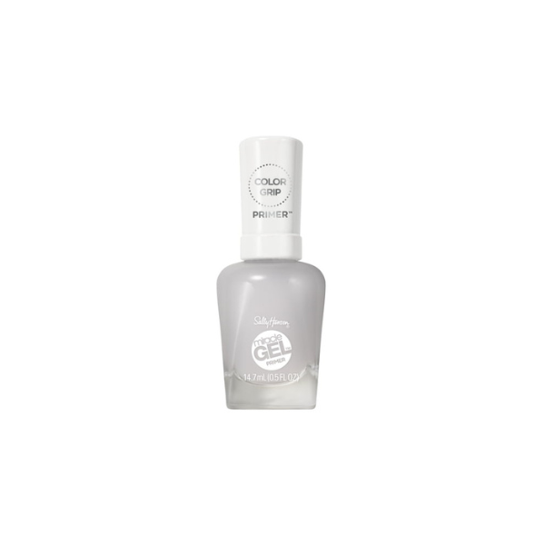 Sally Hansen Miracle Gel Color Grip Primer, Chip Resistant, Long-Lasting Base Polish, 0.5 fl oz