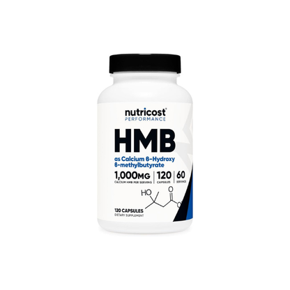 Nutricost HMB (Beta-Hydroxy Beta-Methylbutyrate) 1000mg, 120 Capsules