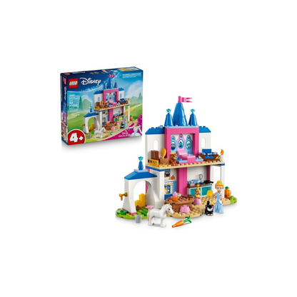 LEGO Disney Princess Cinderella Animal Friends Castle 43283 | Building Toys for Girls & Boys, Ages 4+, Castle Toy W/ Cinderella Figure, Pretend Play, 149 pieces, Gift for Birthdays