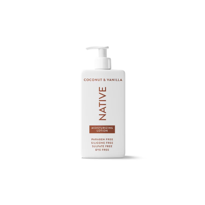Native Lotion, Moisturizing, Paraben Free, Coconut & Vanilla, for Women and Men, 16.5 fl oz