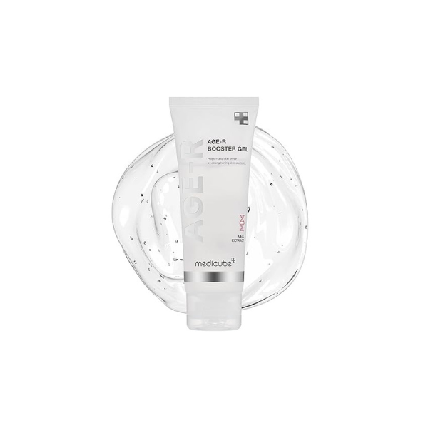 Medicube Age-R Booster Gel Serum for Skin Care Devices - Moisturizing and Nourishing Facial Serum with Plant Stem Cell Extract, Hyaluronic Acid, Collagen - Hypoallergenic Korean Skin Care