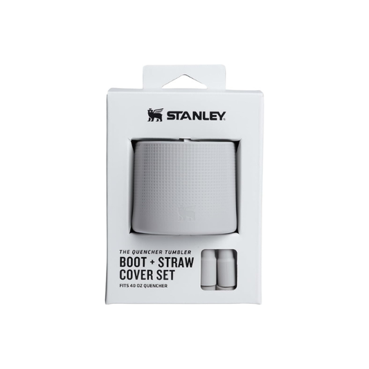 Stanley Quencher Boot and Straw Cover Cap | Anti-Slip Silicone Protector for Tumbler with Handle | Accessory Set for Stainless Steel Drinking Cup | BPA-Free