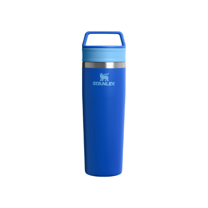 STANLEY Cafe To Go Travel Mug 20 oz | Leakproof Two-Part Drink Through Lid | Tumbler Cup for Coffee, Tea and Drinks | Insulated Stainless Steel Coffee Mug | BPA-Free | Cobalt