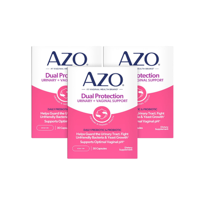 AZO Dual Protection Probiotic 90ct Bundle