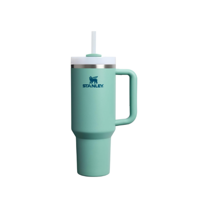 STANLEY Quencher H2.0 Flow State Tumbler, 40 oz, Spring Green
