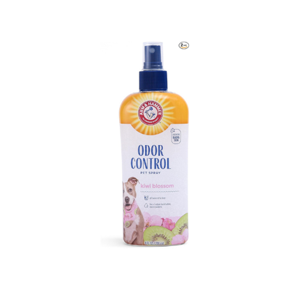 Arm & Hammer Super Deodorizing Dog Spray, Kiwi Blossom, 8 Fl Oz, 2-Pack