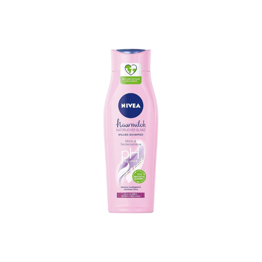 Nivea Hairmilk Natural Shine Shampoo 250 ml / 8.4 fl oz
