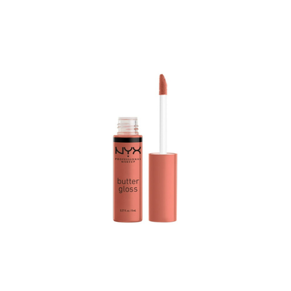 NYX Professional Makeup Butter Gloss, Non-Sticky Lip Gloss, Bit of Honey, 0.27 oz