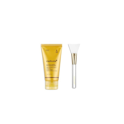 medicube Kojic Acid Wrapping Mask and Jelly Brush Set, Tone & Glow Care