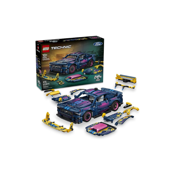LEGO Technic Custom Garage Ford Mustang GT Car 42236