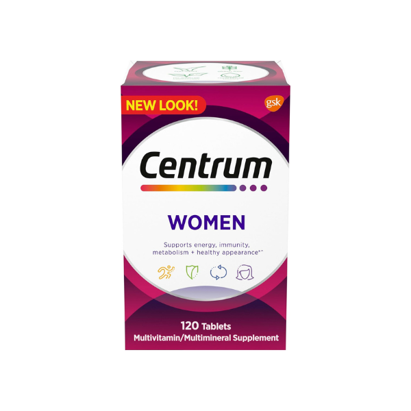 Centrum Multivitamin for Women 18 and Over, 120 Tablets