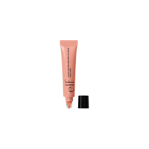 e.l.f. Glow Reviver Melting Lip Balm, Peach Ring, 0.52oz