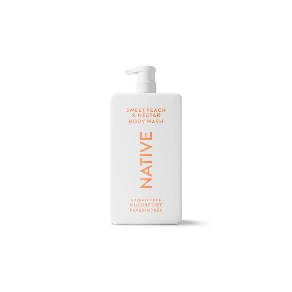 Native Body Wash, Sweet Peach & Nectar, Sulfate Free, 36 fl oz