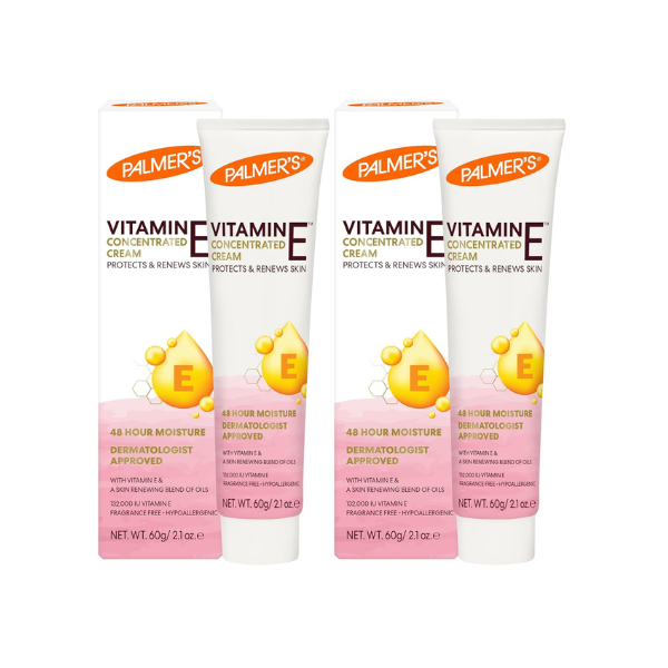 Palmer's Natural Vitamin E Concentrated Cream, 2.1 Ounce (Pack of 2)