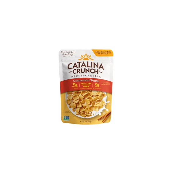 Catalina Crunch Protein Cereal, Cinnamon Toast 9 oz