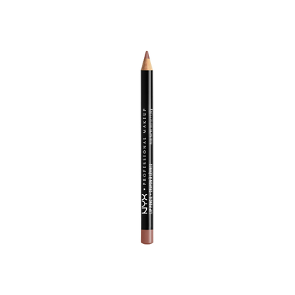 NYX Professional Makeup Slim Lip Pencil, Long-Lasting Creamy Lip Liner, Mauve, 0.035 oz