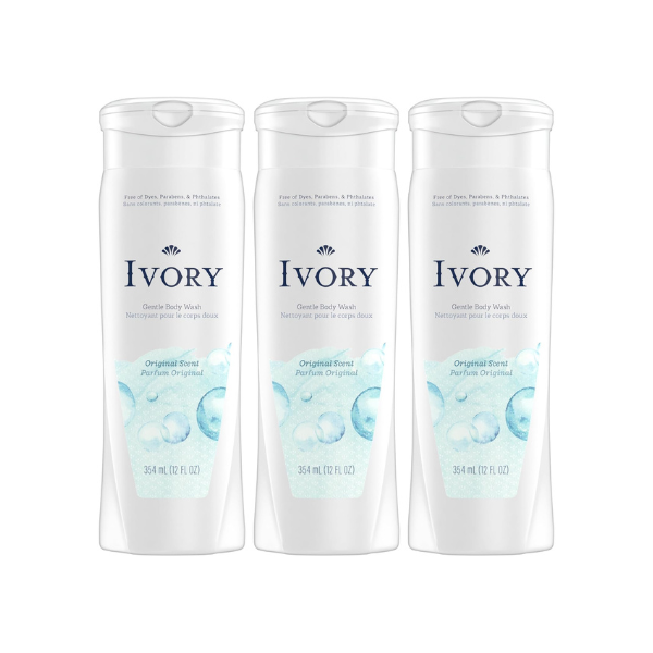 Ivory Body Wash - Original - 12 oz - 3 pk