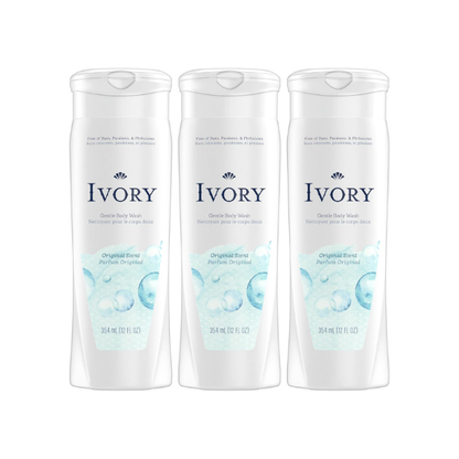Ivory Body Wash - Original - 12 oz - 3 pk