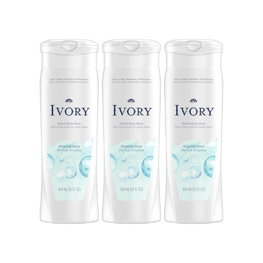 Ivory Body Wash - Original - 12 oz - 3 pk