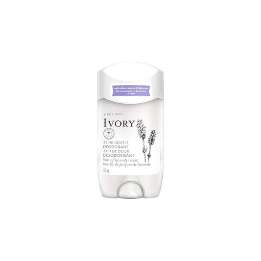 Gentle Ivory Aluminum Free Deodorant, Hint of Lavender, 2.4 oz