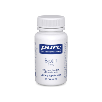 Pure Encapsulations Biotin 8 mg, 60 Counts