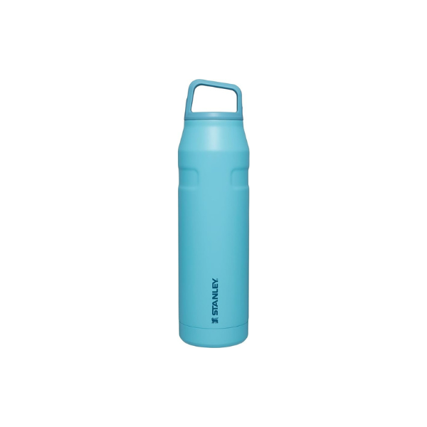 Stanley IceFlow Cap and Carry Water Bottle | Wide Mouth Twist Lid | Lightweight & Leakproof for Travel & Sports | Insulated Stainless Steel | BPA-Free