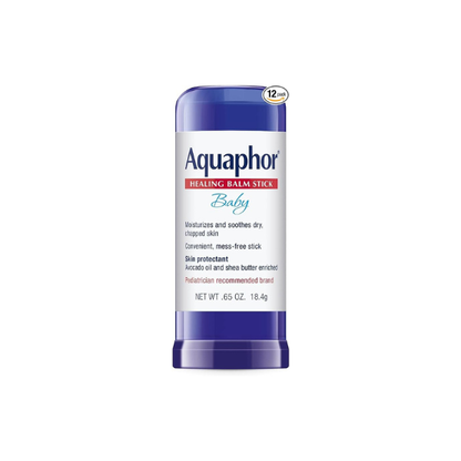 Aquaphor Baby Healing Balm Stick With Avocado Oil and Shea Butter, 0.65 Oz Stick (Pack of 12)