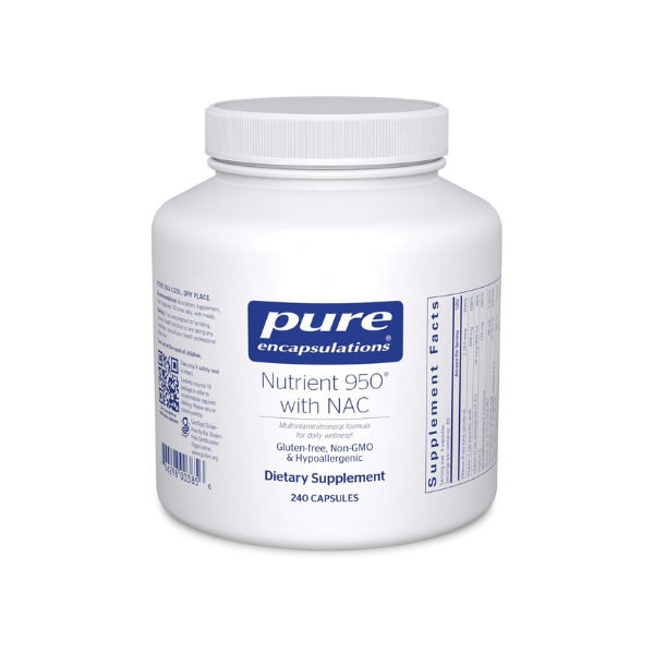 Pure Encapsulations Nutrient 950 with NAC, 240 Capsules