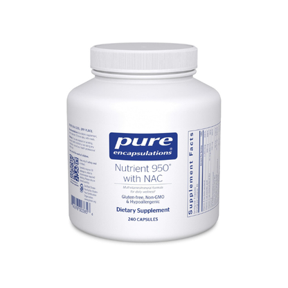 Pure Encapsulations Nutrient 950 with NAC, 240 Capsules