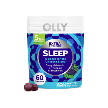 OLLY Extra Strength Sleep, Occasional Sleep Support Supplement - 60 Count