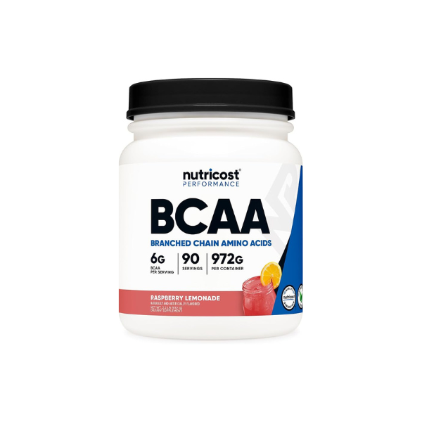 Nutricost BCAA Powder 2:1:1 (Raspberry Lemonade, 90 Servings)